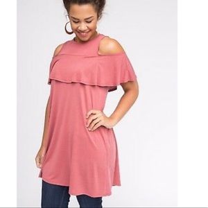Agnes and Dora cold shoulder tunic